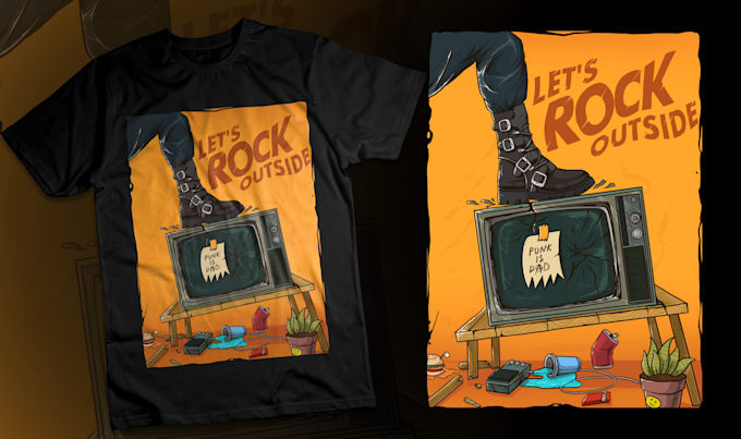 create custom illustration designs for your merch