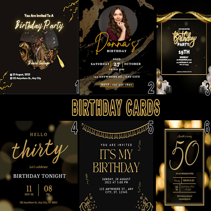 Do birthday card designs by M_ali123cj Fiverr