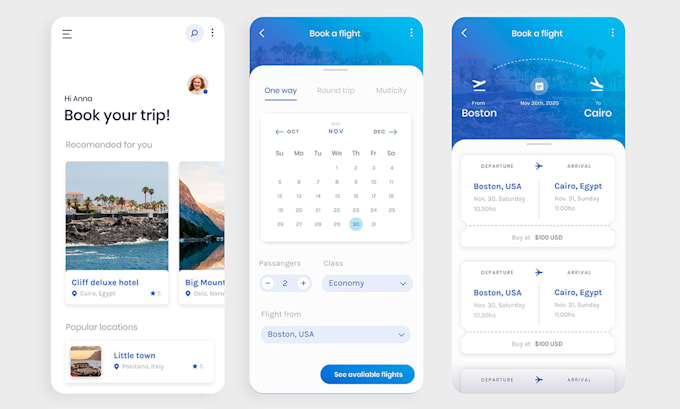 Develop android, ios and web app with flutter by Mateenmehmood16 | Fiverr