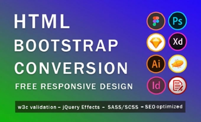 Convert your design or idea to responsive html webpages using css and ...