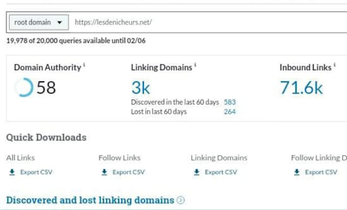 increase your website moz da 50 and moz pa 30