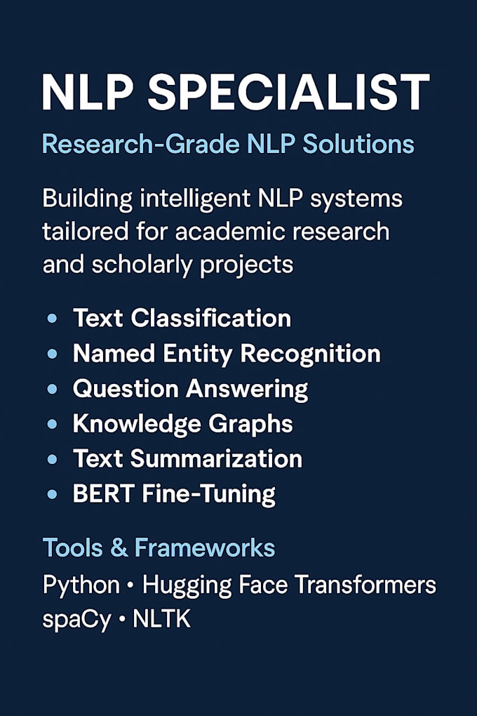 empower your research with advanced nlp, bert solutions