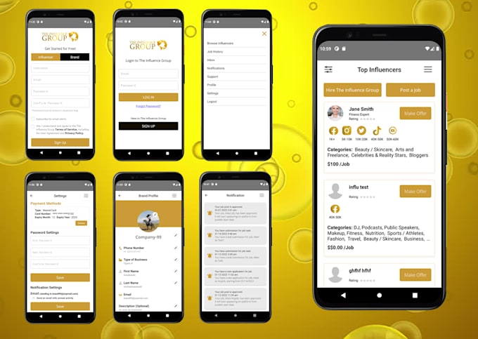 Develop a perfect mobile app with react native by Seshimunir | Fiverr