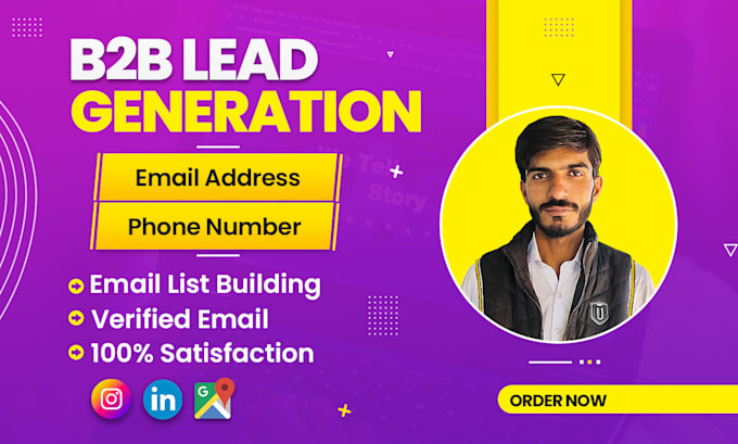 find contact info, email address, phone number, prospect list building, b2b lead