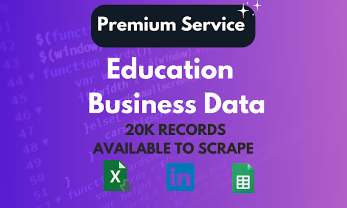 web scrape UK education companies databases, phone numbers, email addresses