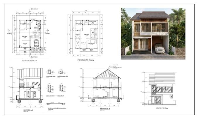 do autocad 2d floor plan, 3d floor plan design and architectural 3d rendering