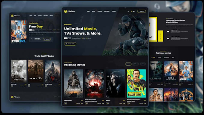 do custom website development as front end or full stack web developer