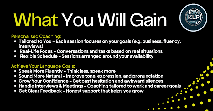 be your english coach to build fluency and confidence