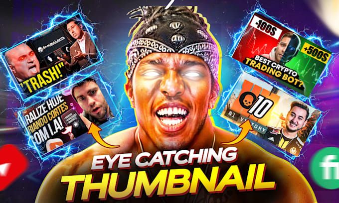 design amazing youtube thumbnail in 2 hours