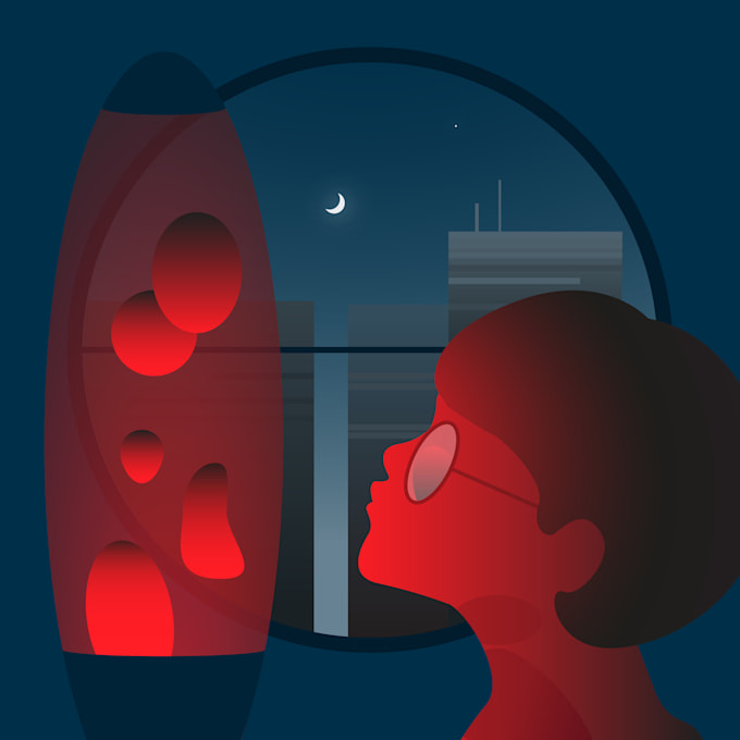 create a charming custom vector illustration
