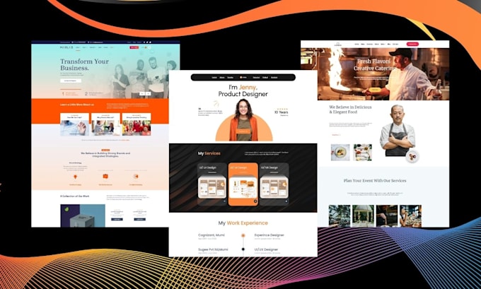 create and customize your wordpress landing page design