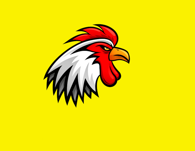 design high quality rooster mascot  logo with express delivery