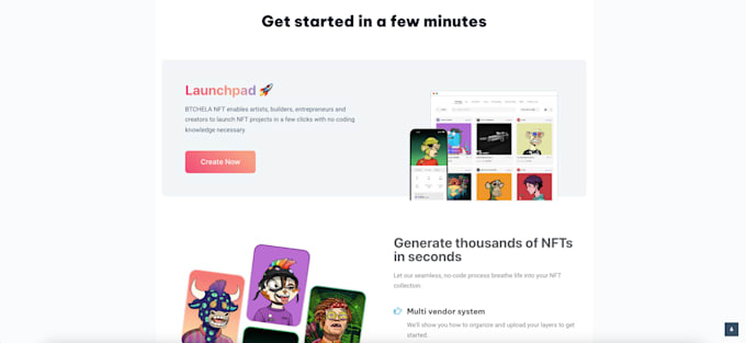 create nft marketplace based on wordpress