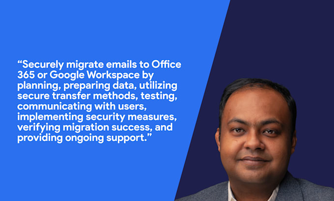 securely migrate your emails to office 365 google workspace
