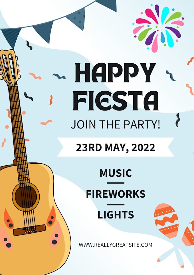 design eye catching posters and event flyers for your brand