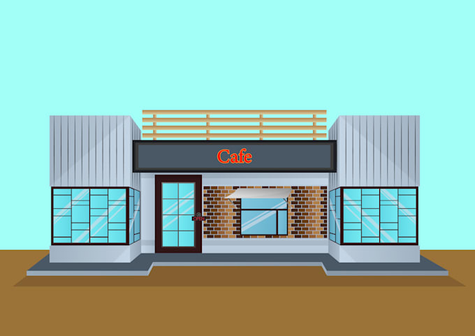 draw 3d architectural building illustrations