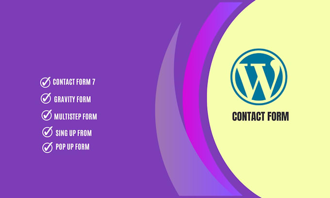 create a contact form pop up form and contact form 7