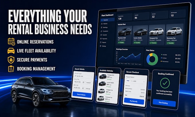 build a car rental wordpress booking website