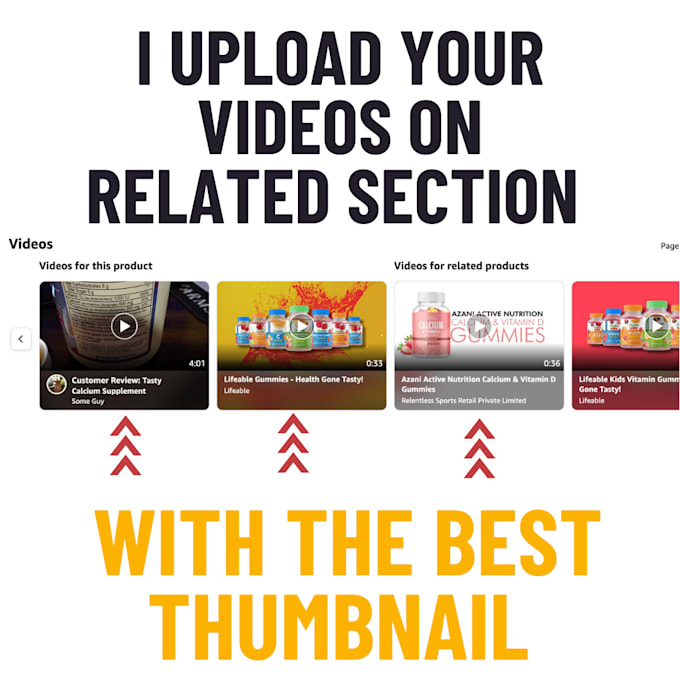 upload videos to your amazon related videos