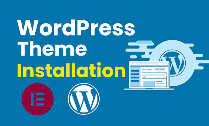 install wordpress theme like demo theme and customization