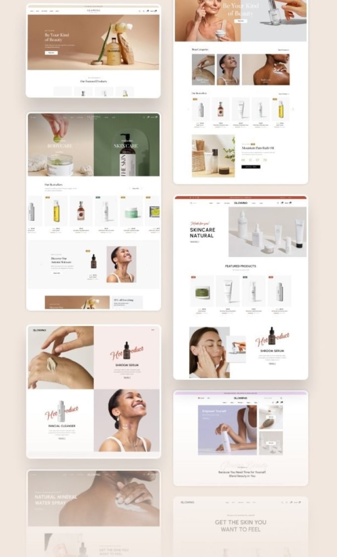 Build you an automated dropshipping shopify store website by