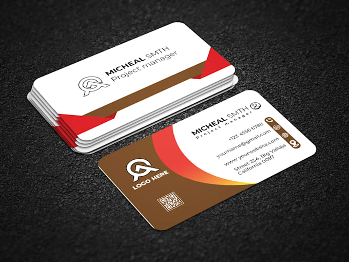 design your business cards or visiting cards