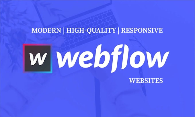 create a webflow website with responsive website design