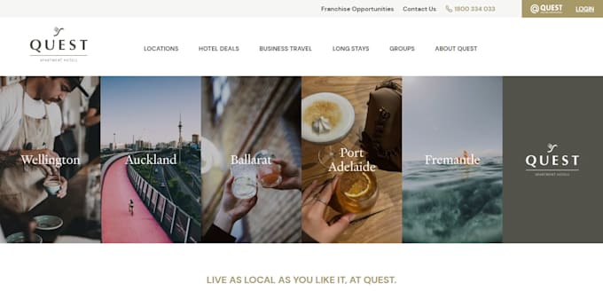 create short term rental website, apartment booking website