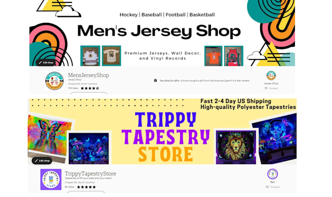 create a profitable logo and banner for your etsy shop