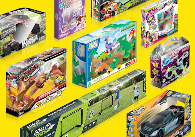 design professional toy packaging and amazon images