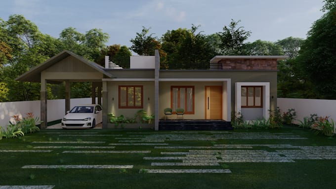 3d model and renderings