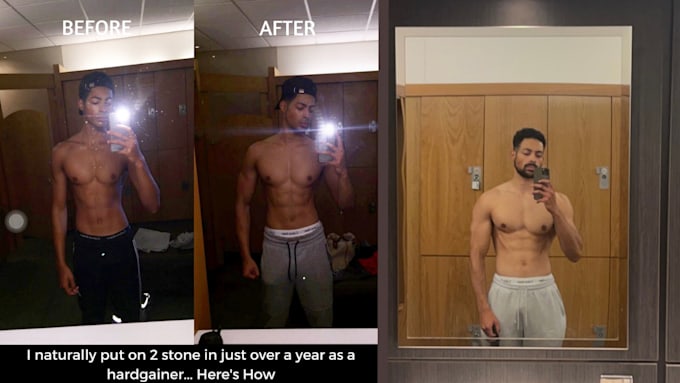 Create A Custom Meal Plan For Weight And Muscle Gain By Lord j1999 Fiverr