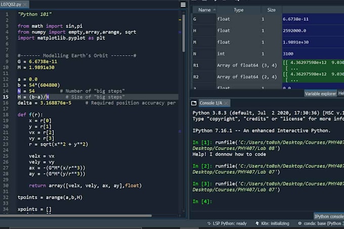 code python projects for you