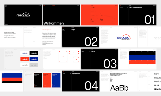 create a premium brand identity