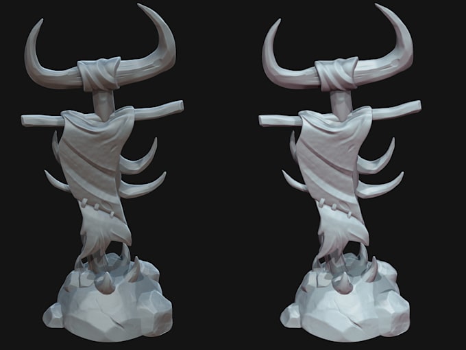 sculpt 3d model props and objects for 3d printing