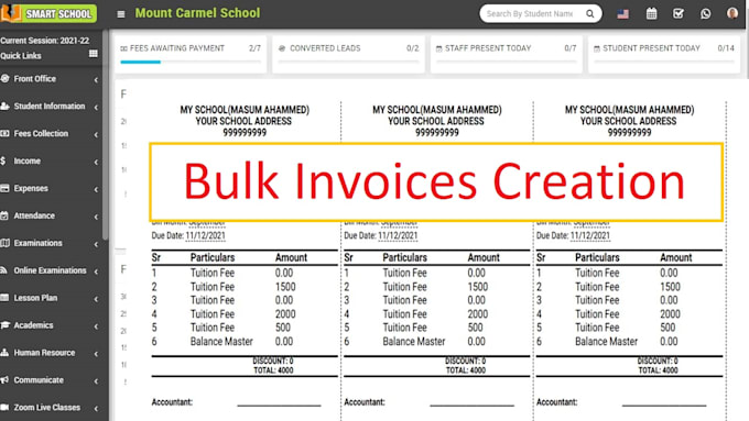 customize smart school software