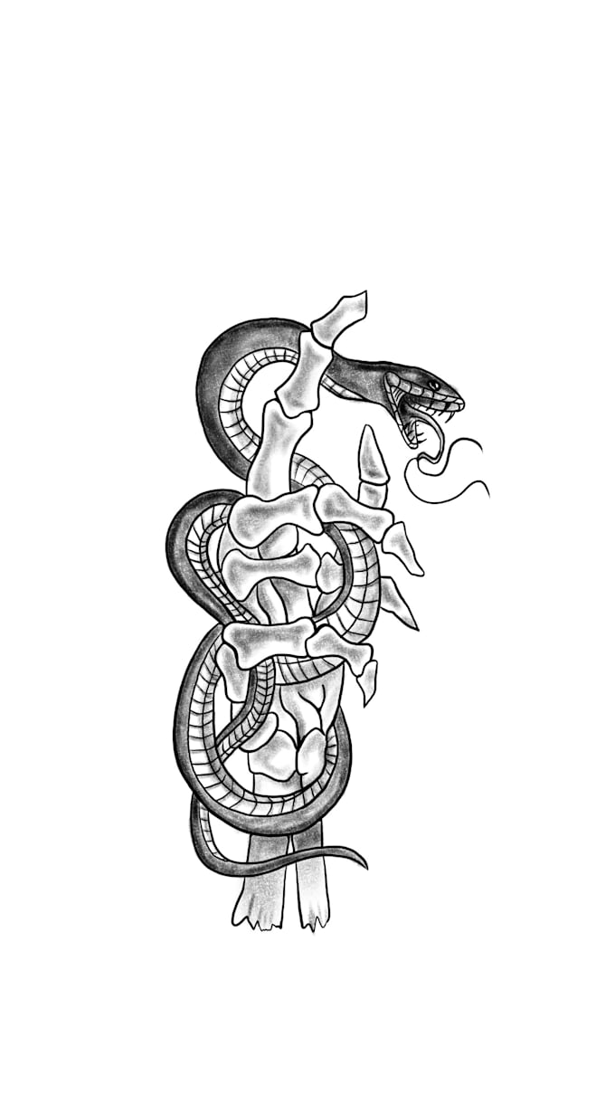 design a fine line tattoo for you