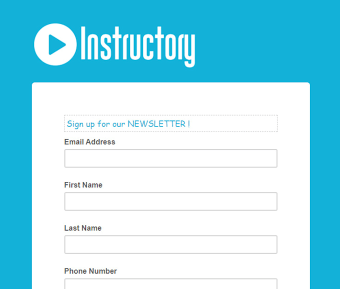 Design your email template and set up the mailchimp campaign by