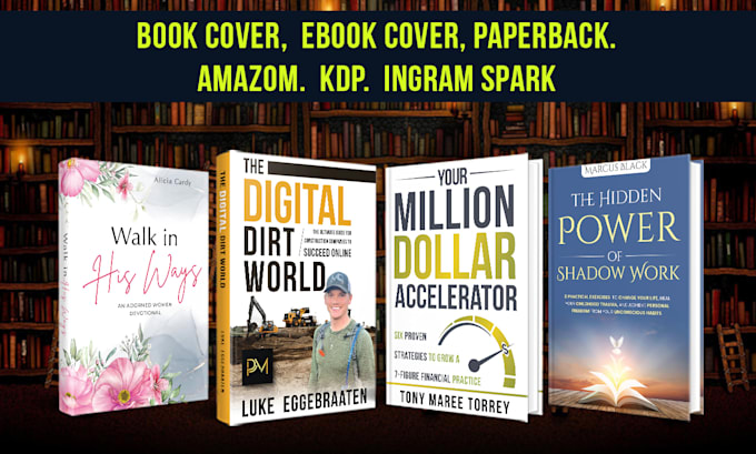 Design professional book cover or ebook cover by Saherans | Fiverr