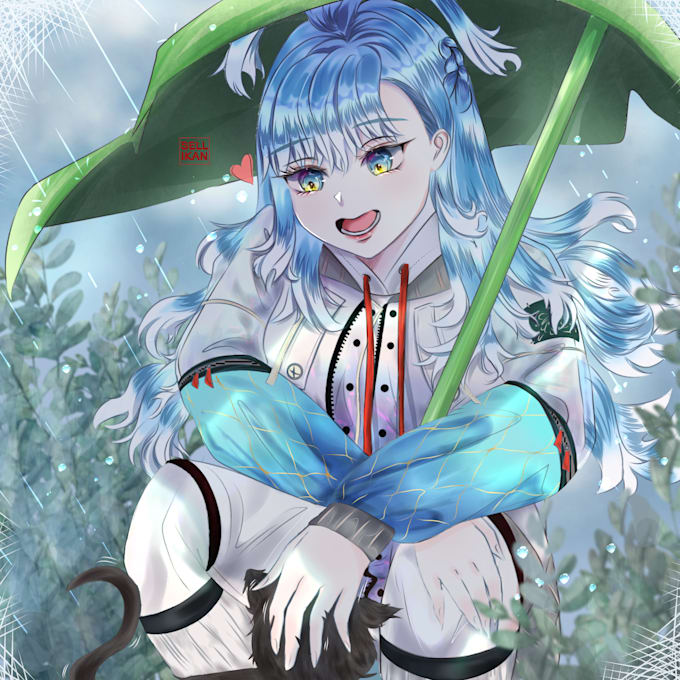 draw anime illustration for you