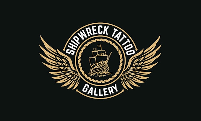 create a wonderful luxury tattoo studio logo