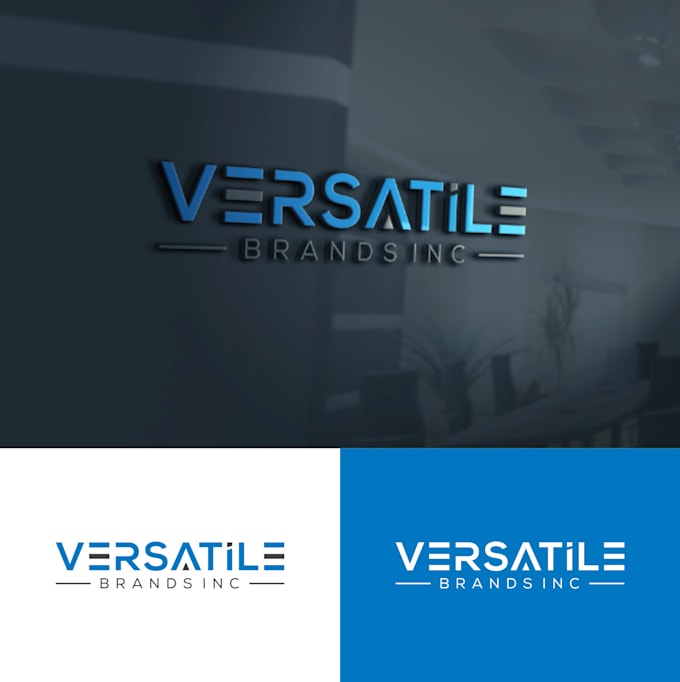 do professional mockup logo design