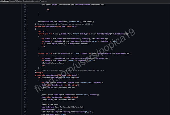 Develop an application in c sharp by Popica19 | Fiverr