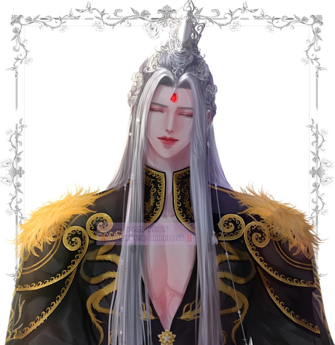 draw ikemen painting style