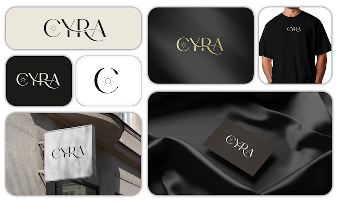 design a luxury logo for a modern clothing brand