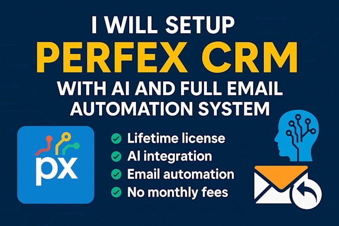 setup full CRM automation and ai powered email marketing system