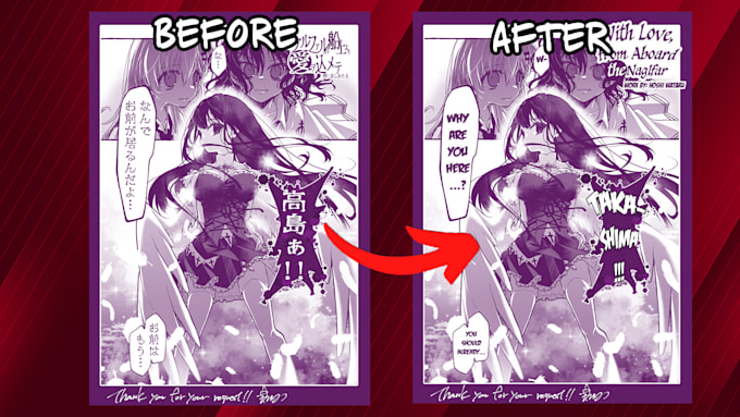translate and typeset your manga
