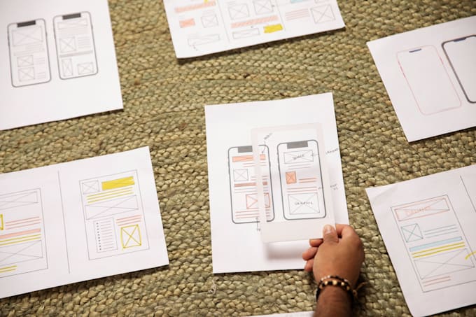 Design wireframes ui ux prototypes and mockups by Abdulrehman57 | Fiverr