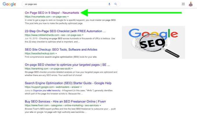 do onpage SEO, technical optimization of wordpress website