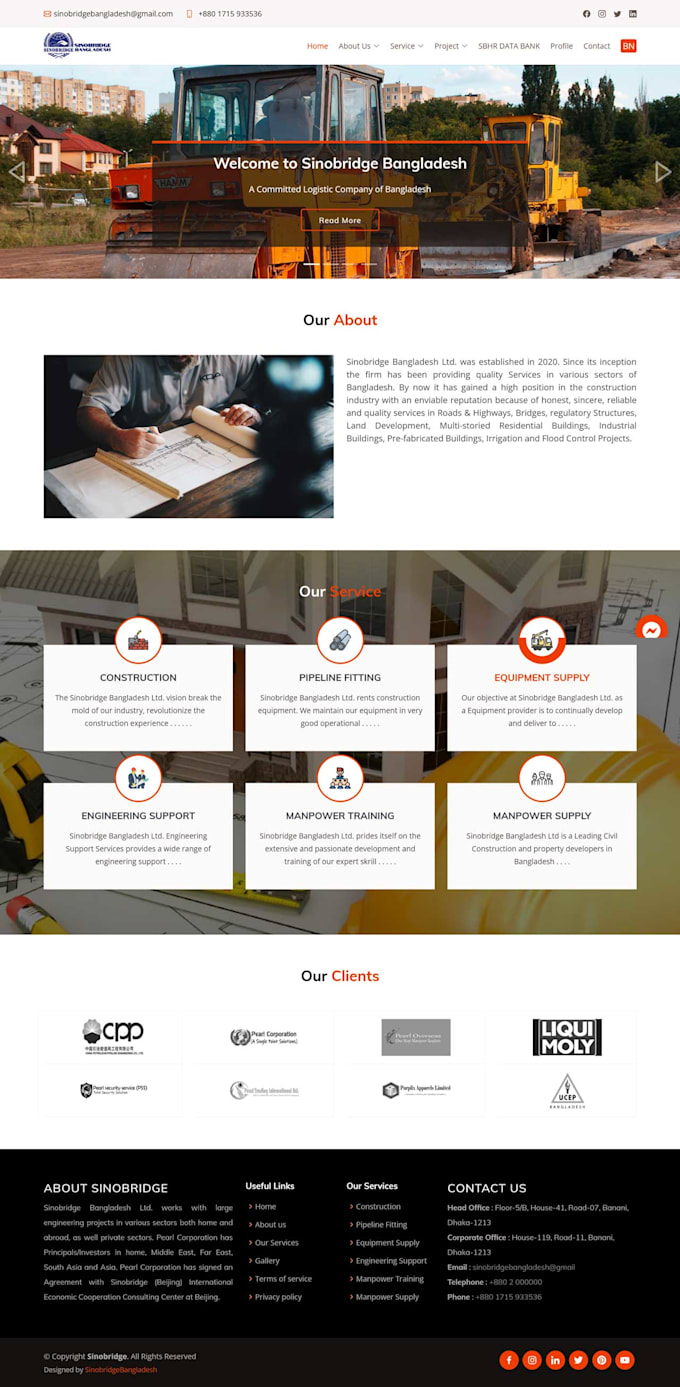 Responsive website design using html css bootstrap by Pronoydascmt | Fiverr